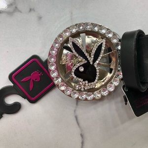 Playboy blinged belt